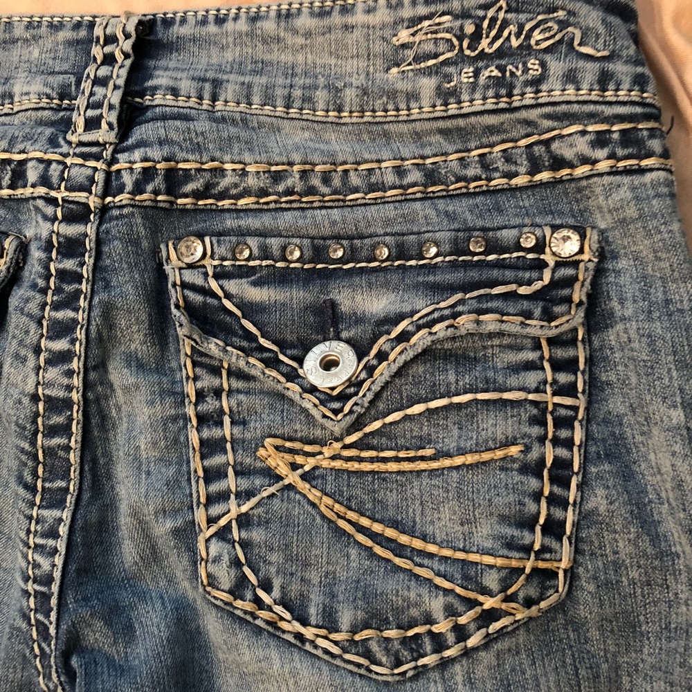 Silver ‘Mckenzie’ Jeans, Size 27/32